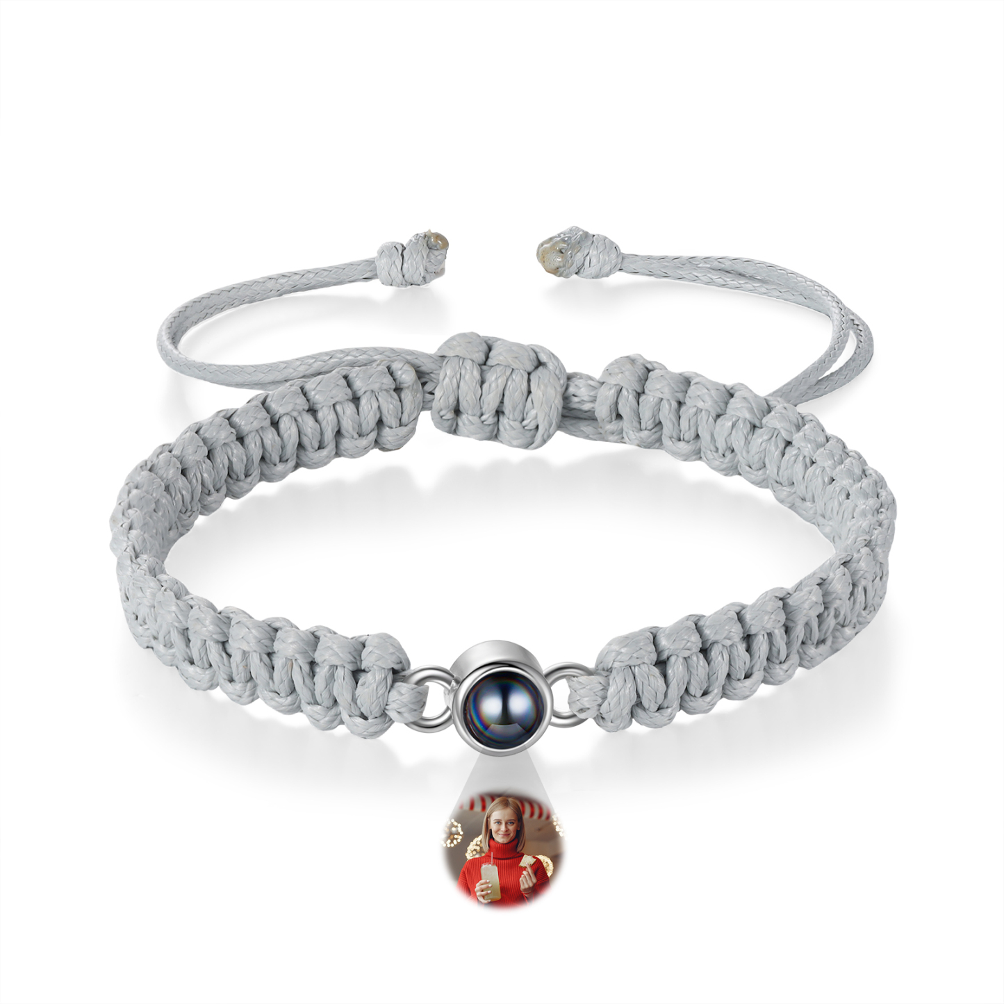 Bracelet Personnalisé d'œil de Tigre Bracelet Photo Projection Bracelet Projection｜Jessemade