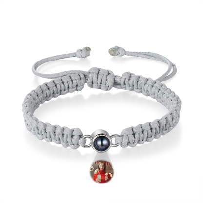 Bracelet Personnalisé d'œil de Tigre Bracelet Photo Projection Bracelet Projection｜Jessemade