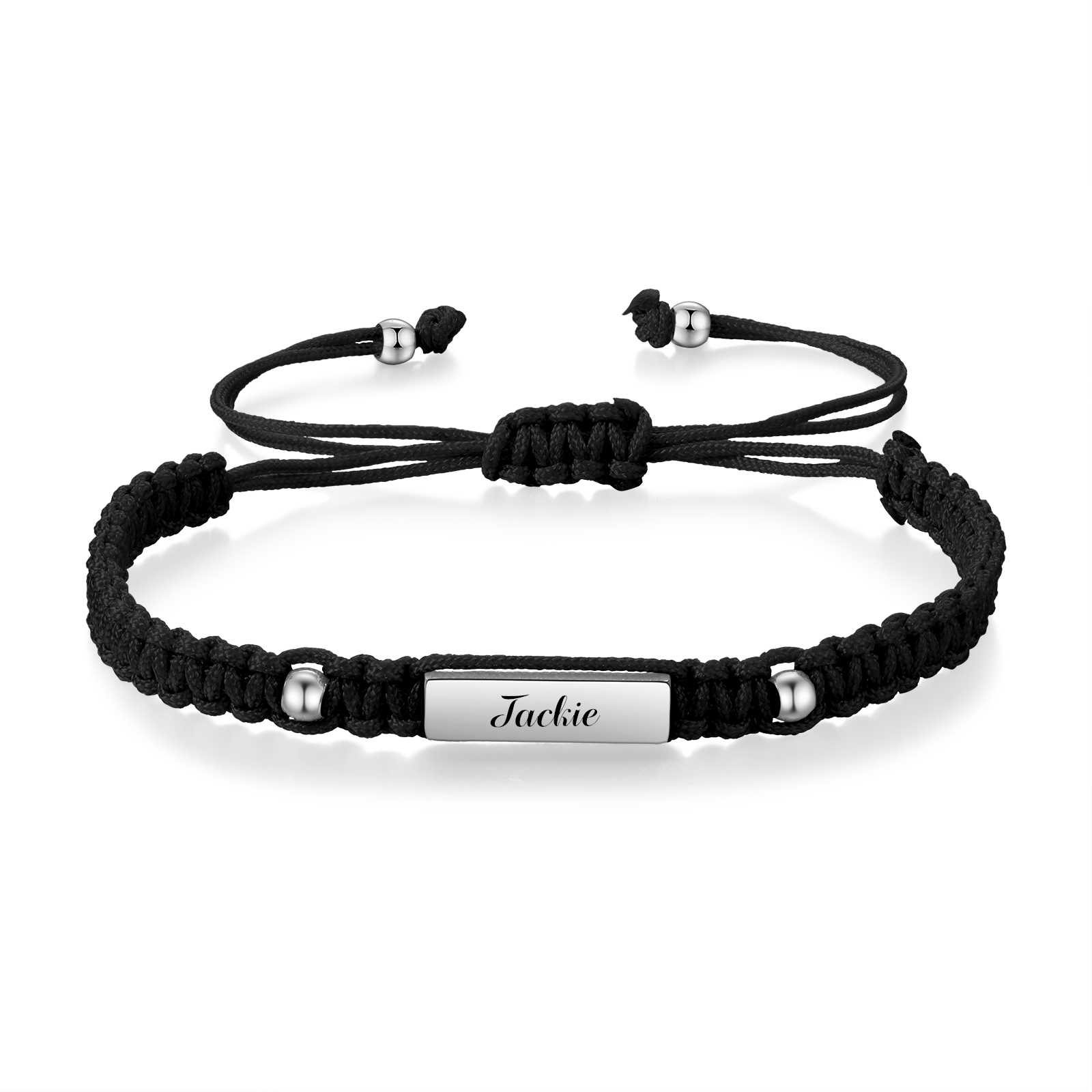 Bracelet Tressé Personnalisé avec Gravure – Cadeau Unique et Intemporel | Jessemade