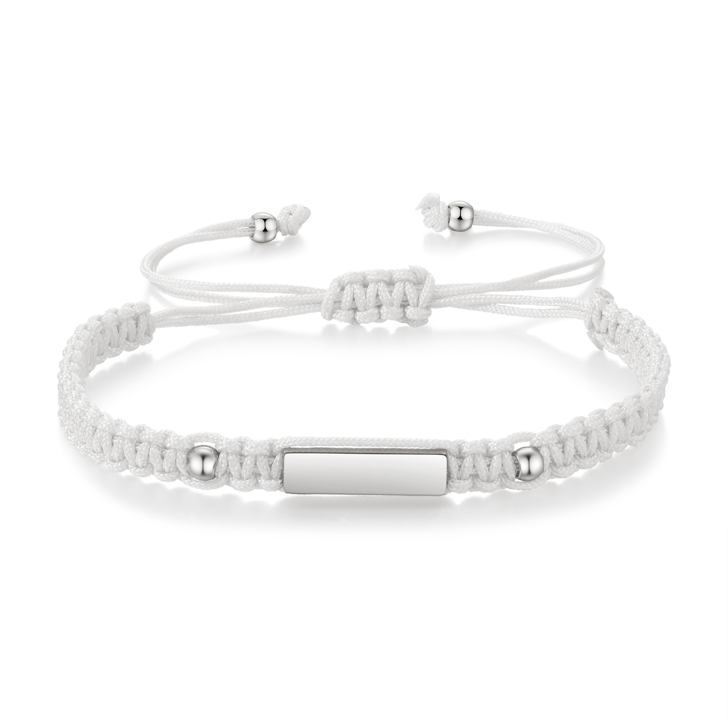Bracelet Tressé Personnalisable Prénom Personnalisé Bracelet Ajustable|Jessemade