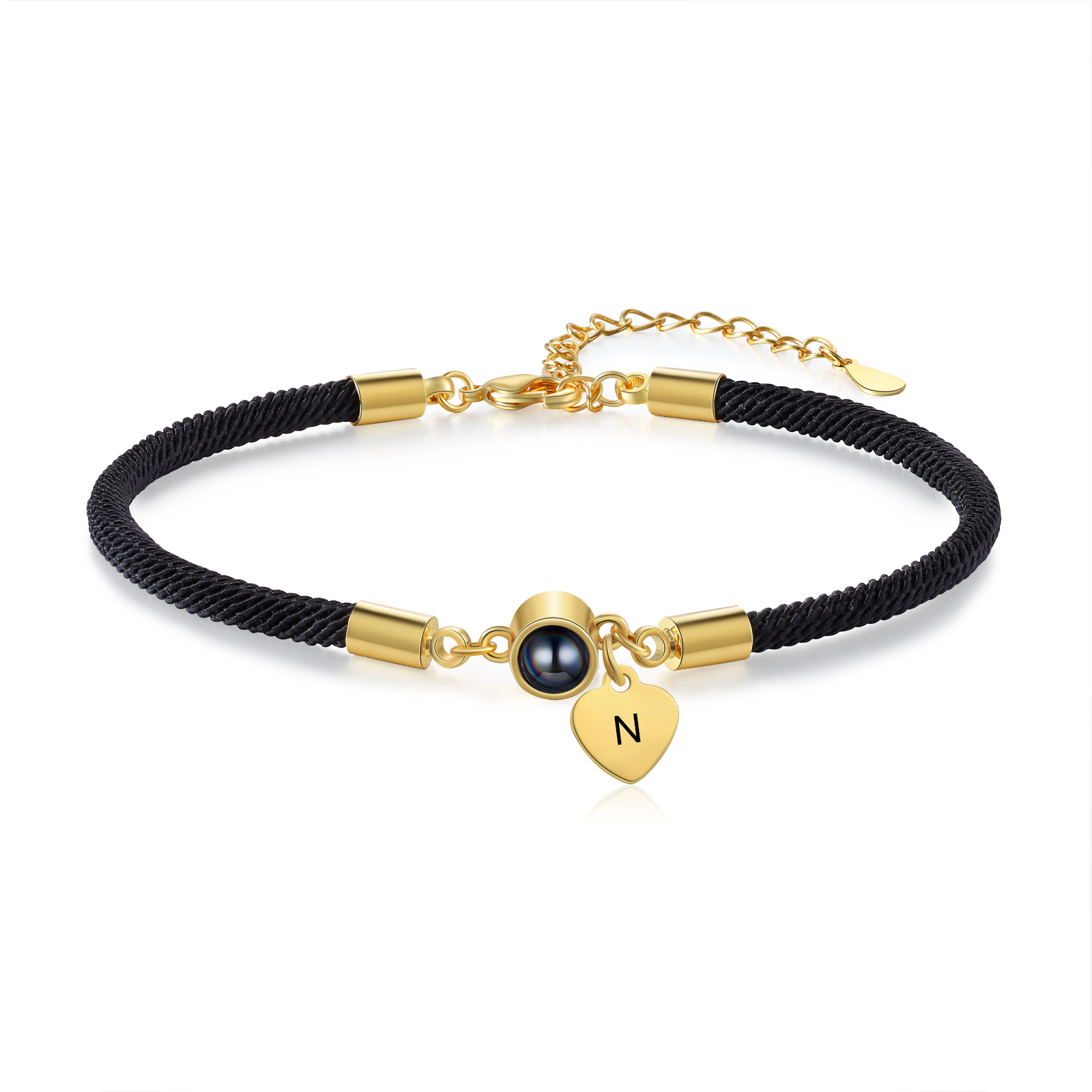 Bracelet de Projection Personnalisé avec Photo et Gravure - Cadeau Unique | Jessemade