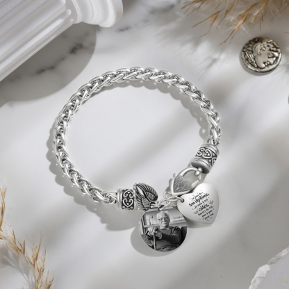 Bracelet Commémoratif 1 Photo Personnalisé Bracelet Personnalisé  Cadeau Souvenir pour Diplômé | Jessemade