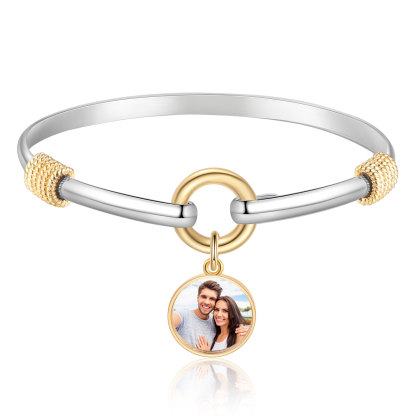 Bracelet Personnalisé avec Photo Rotative : Élégance et Souvenirs Précieux | Jessemade