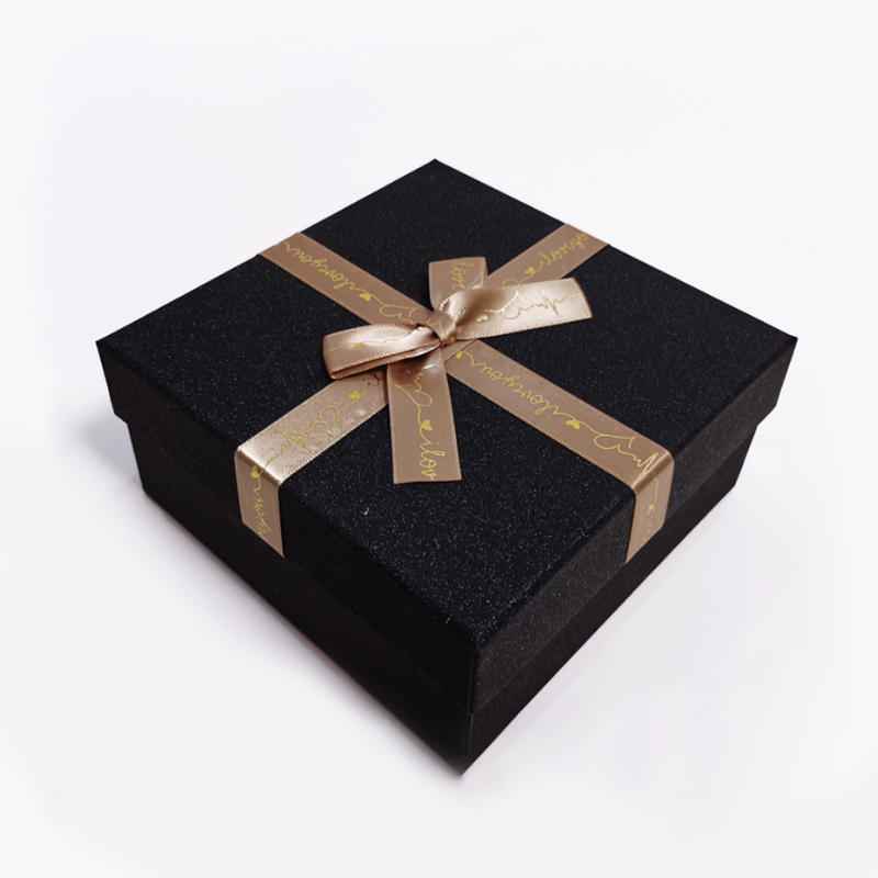 Boîte cadeau en noir emballage cadeau coffre | Jessemade