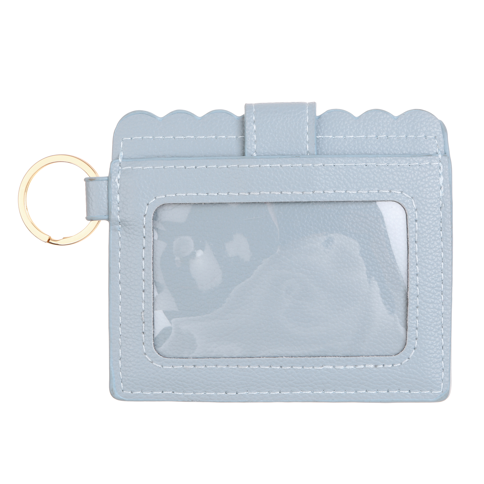 Porte-cartes Personnalisé à Fleur de Naissance avec Bracelet perlé détachable