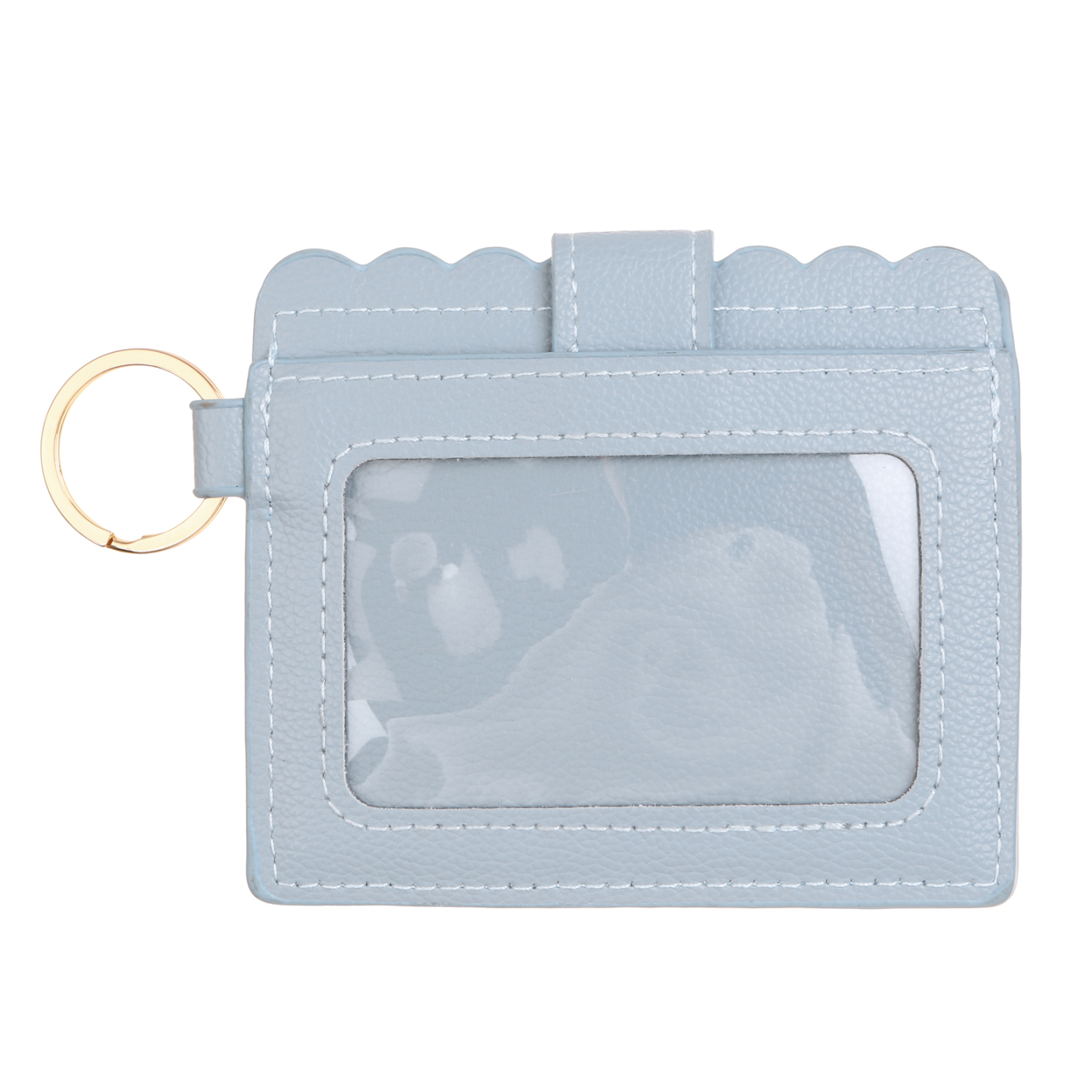 Porte-cartes Personnalisé à Fleur de Naissance avec Bracelet perlé détachable