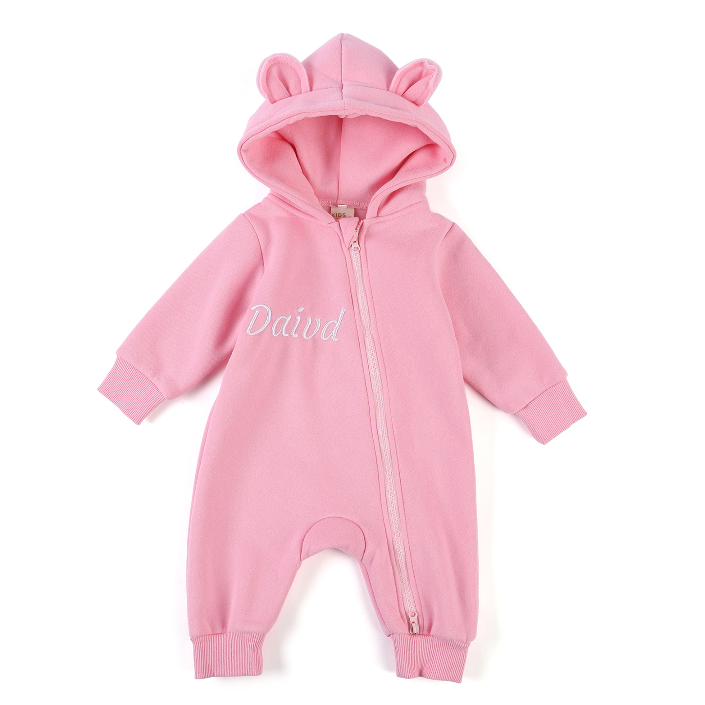 Grenouillère Bébé Personnalisée avec Prénom et Couleur | 100% Coton | Jessemade