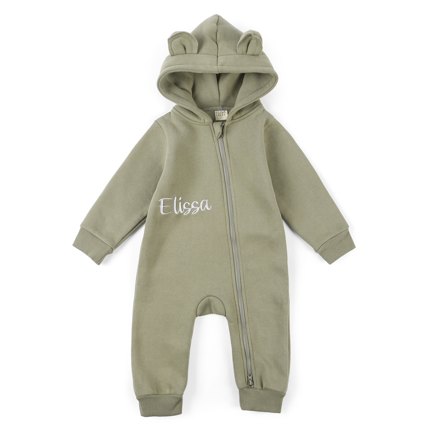 Grenouillère Bébé Personnalisée avec Prénom et Couleur | 100% Coton | Jessemade