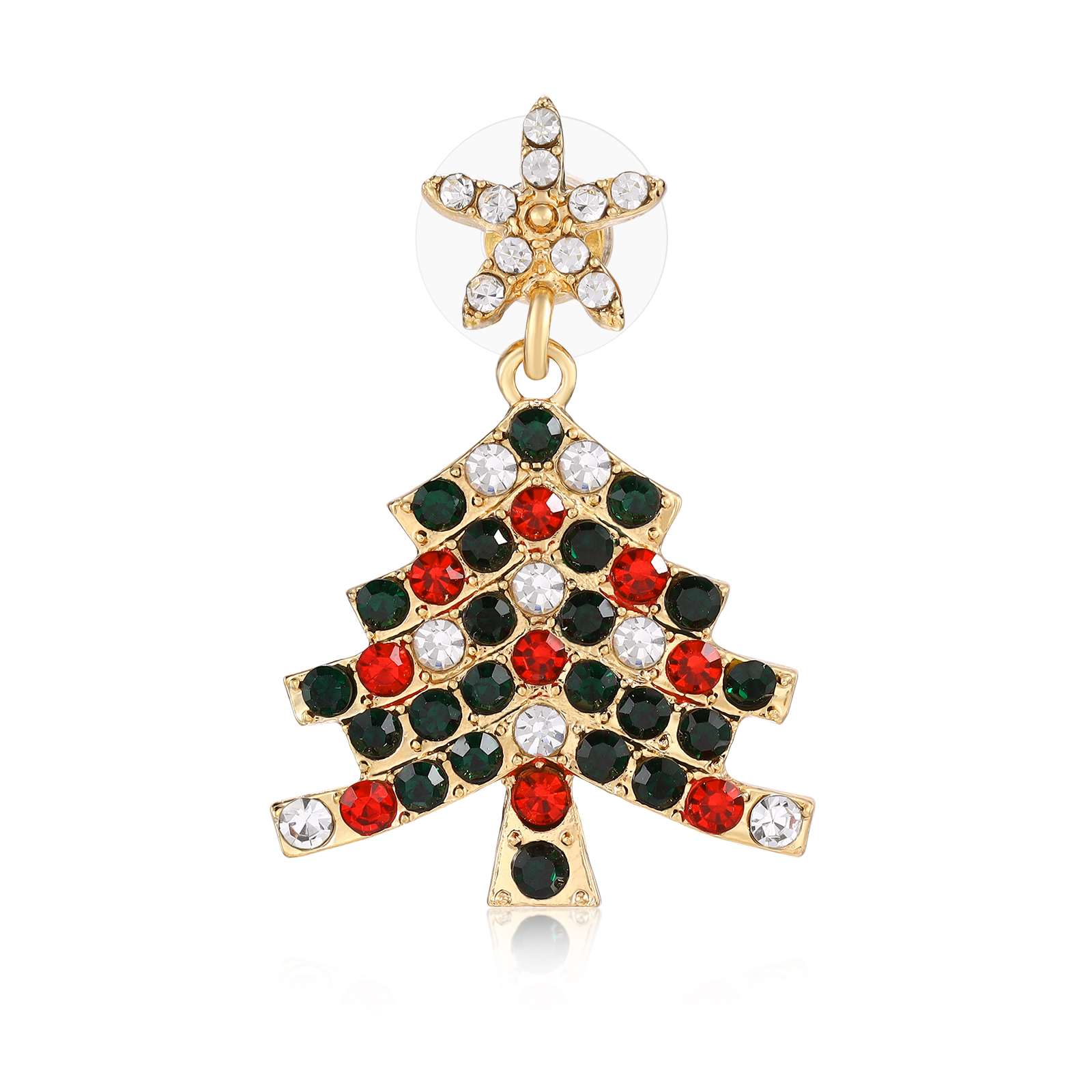 Clous d'oreilles Sapin Noël Boucles d'oreilles en Alliage Cadeau pour Femme | Jessemade