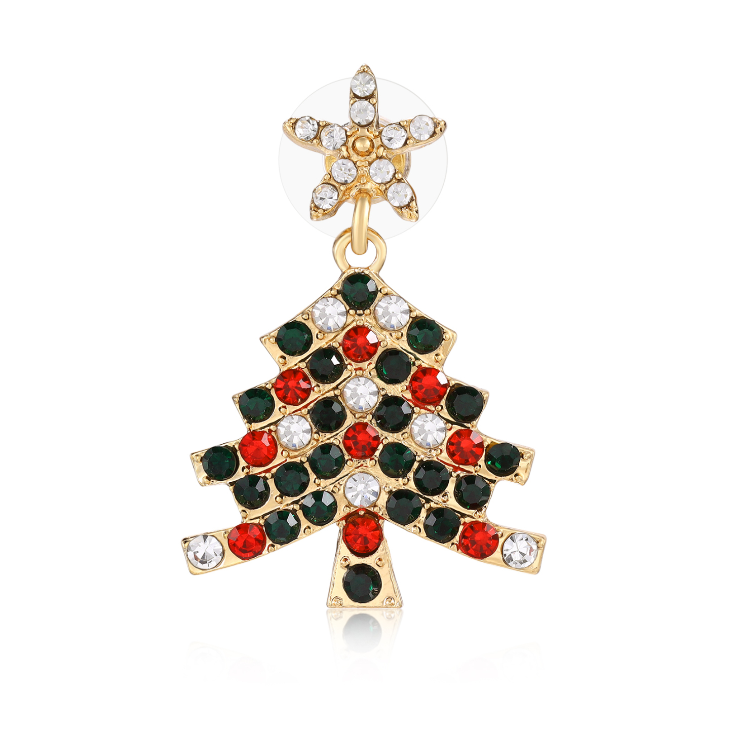 Clous d'oreilles Sapin Noël Boucles d'oreilles en Alliage Cadeau pour Femme | Jessemade