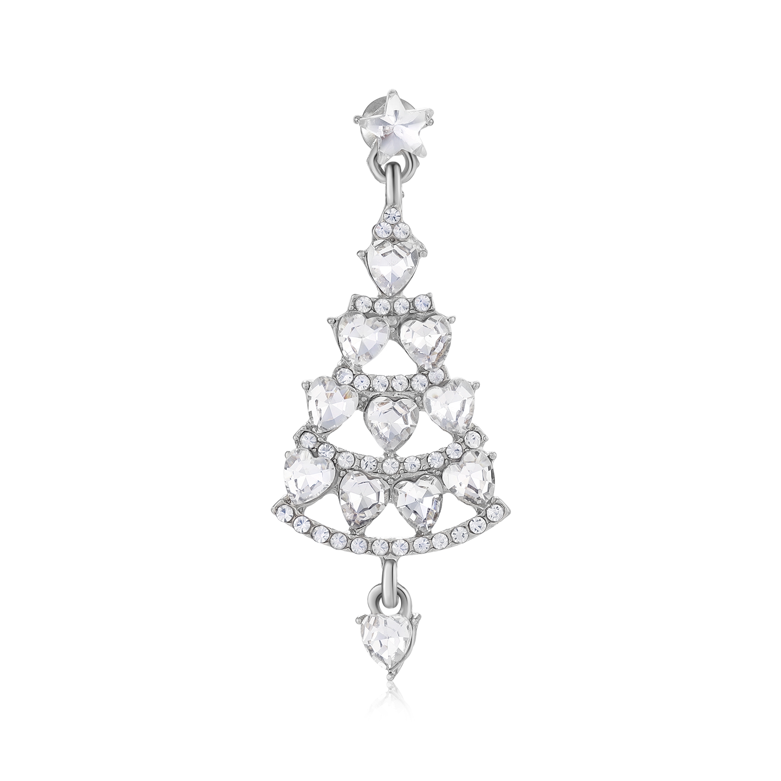 Clous d'oreilles en Alliage Boucles d'oreilles Argent ou Or Cadeau pour Femme | Jessemade