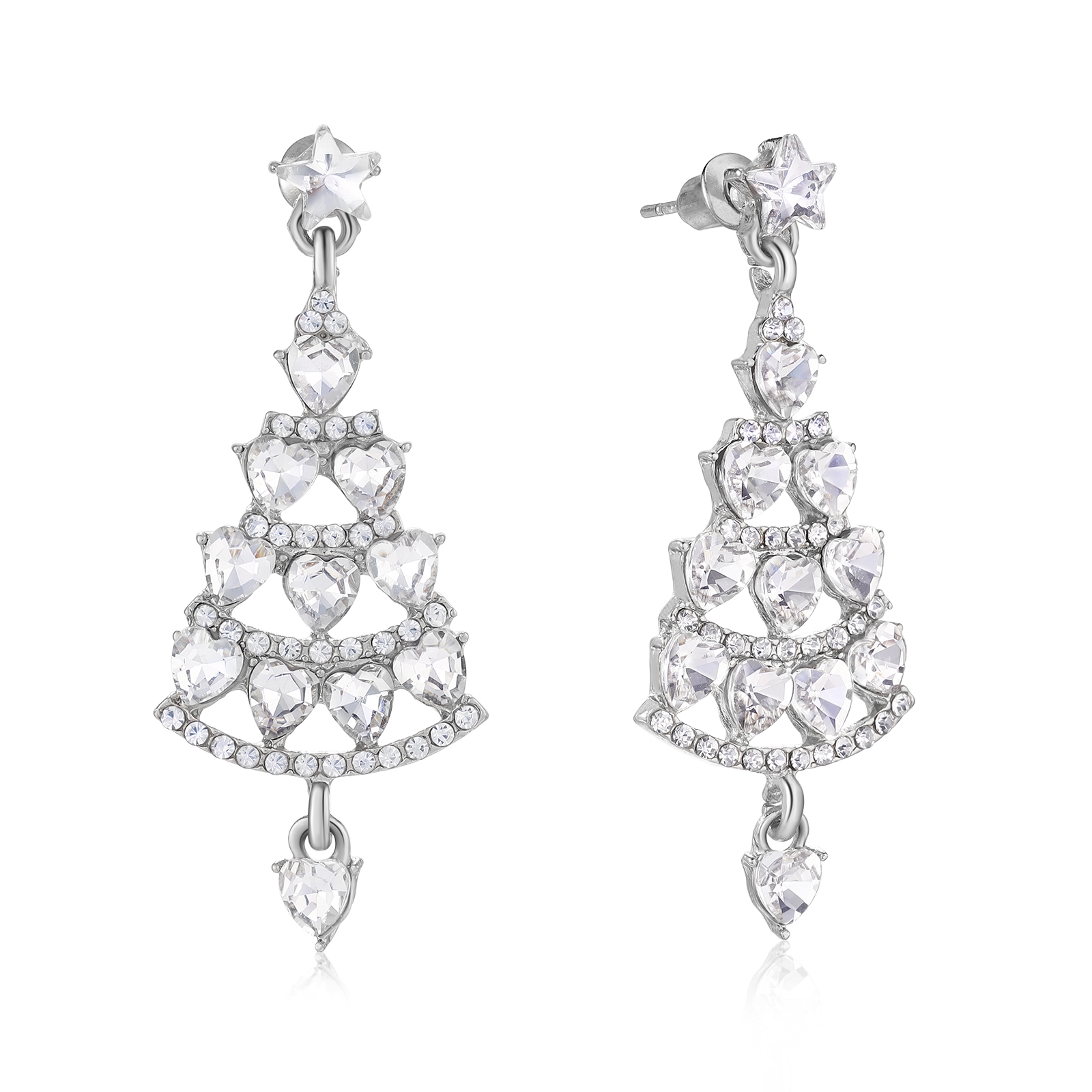 Clous d'oreilles en Alliage Boucles d'oreilles Argent ou Or Cadeau pour Femme | Jessemade