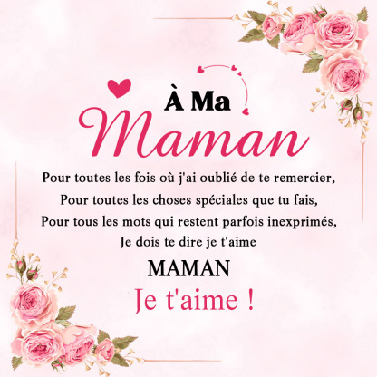 À Maman 3PCS Portefeuille et Porte-Clés 1 Prénom Personnalisé Avec Breloques 1 Enfant | Jessemade