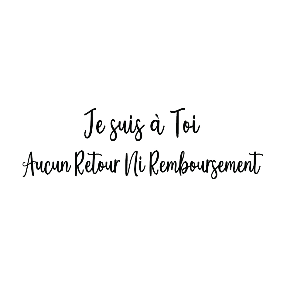Carte "Je suis à Toi" avec Coffret Cadeau Élégant – Cadeau Unique pour Vos Proches | Jessemade