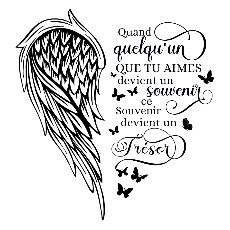 Lot de 6 cartes commémoratives – Cadeau symbolique en hommage à un être cher Carte de Message en Papier | Jessemade