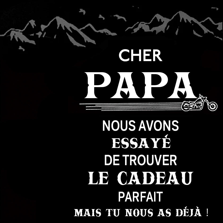 À Papa - Carte Avec Message " Cher Papa " Cadeau symbolique à un être cher | Jessemade