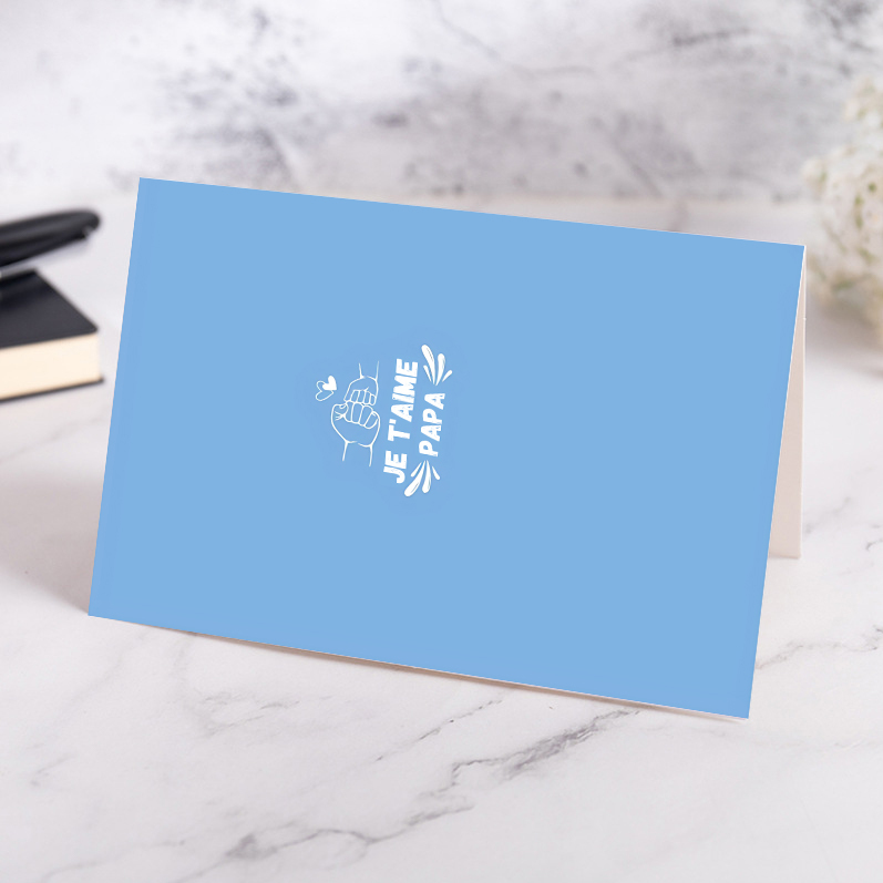 Carte deRemerciement pour Papa Carte de Fête des Pères | Jessemade