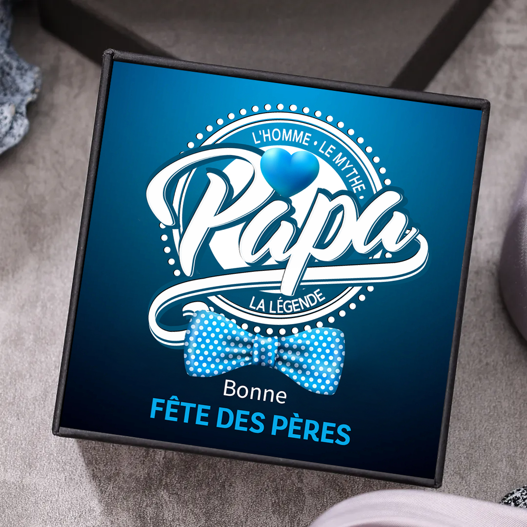 Carte « Papa, l’homme, le mythe, la légende – Bonne fête des pères » | Jessemade