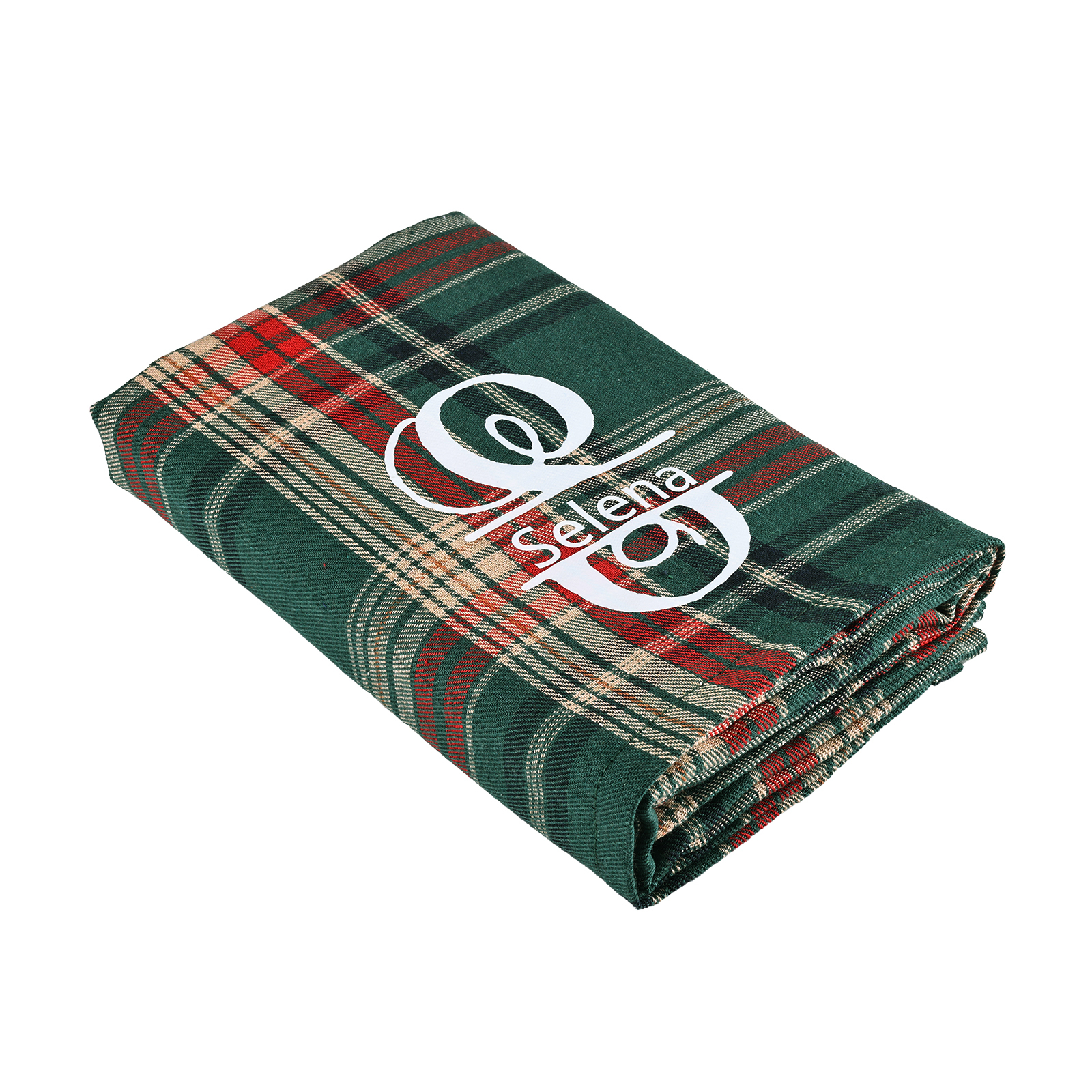 Chemin de Table de Noël Personnalisé rouge et vert Décoration de Table | Jessemade