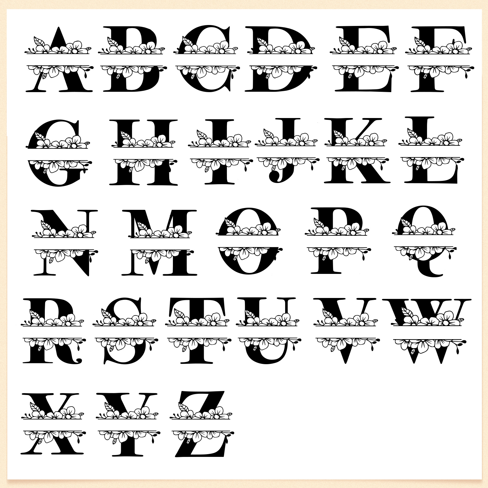 Sac Fourre-Tout en Jute 1 Prénom Personnalisé avec Lettre Cadeau pour femme Noir| Jessemade