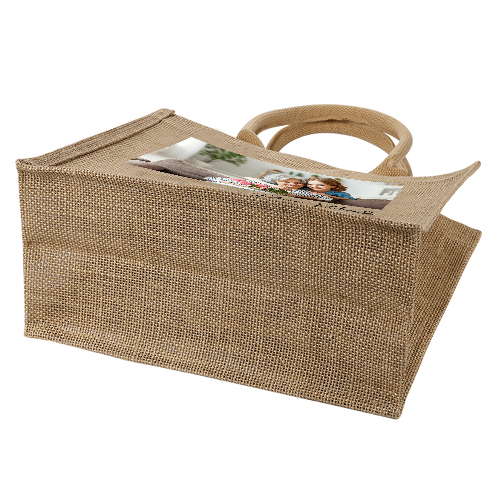 Sac Fourre-Tout Personnalisé avec 1 Photo et Prénom