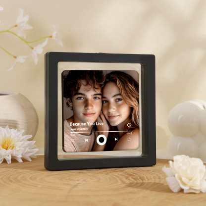 Aimant De Réfrigérateur Personnalisé avec MusiquPhoto et Musique pour