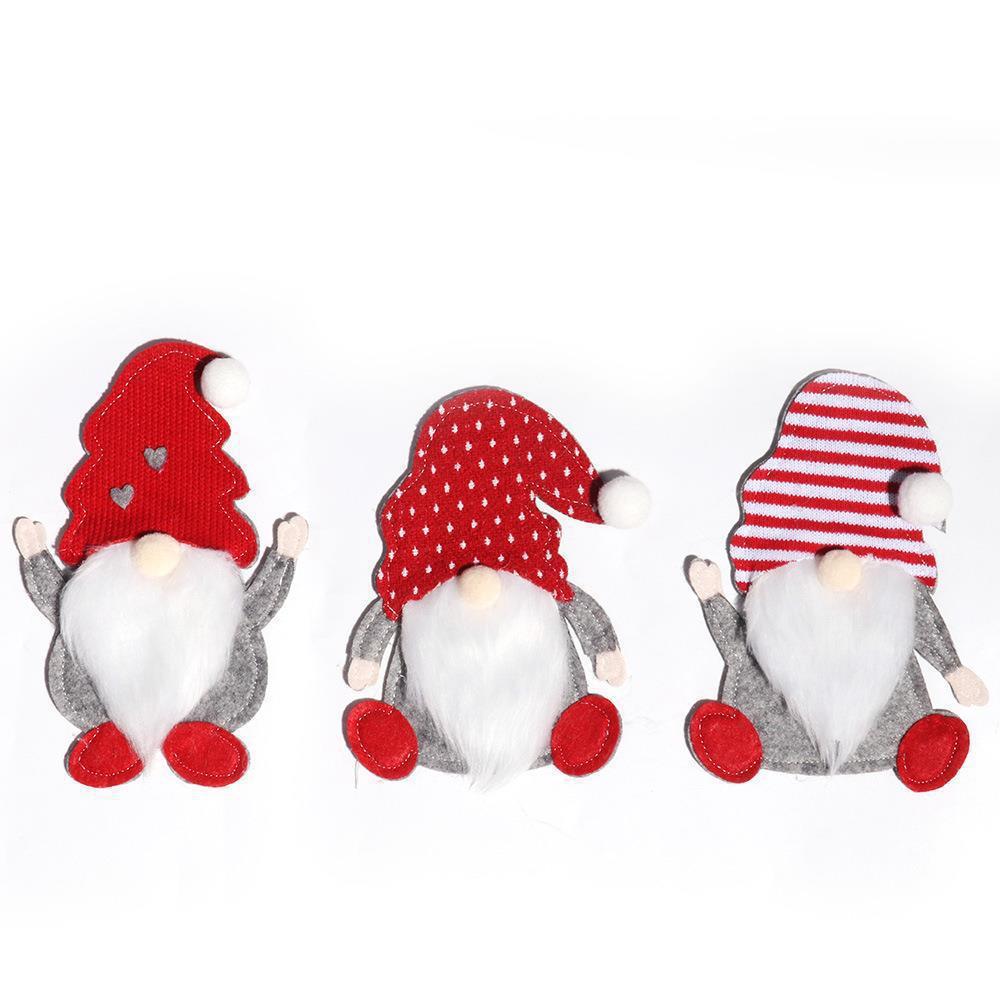 Couvre-Couteaux et Fourchettes Gnomes de Noël Cadeau pour famille | Jessemade