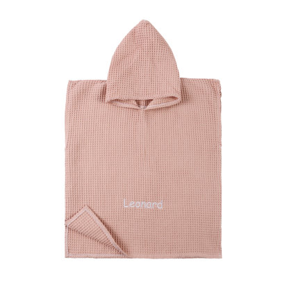 Serviette de Bain à Capuche Personnalisée avec Prénom | Microfibre Légère | Jessemade