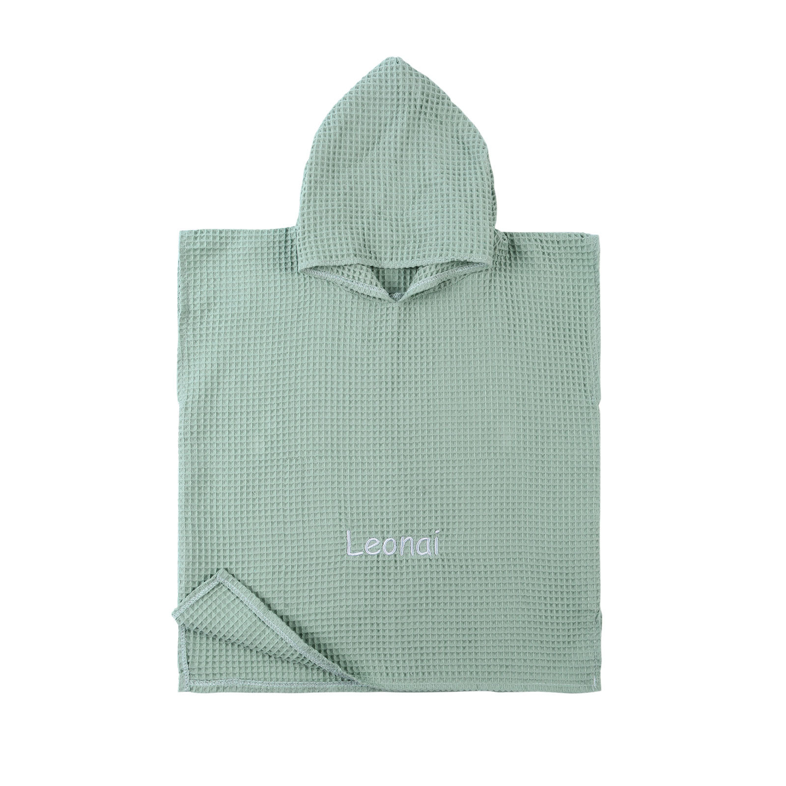 Serviette de Bain à Capuche Personnalisée avec Prénom | Microfibre Lég