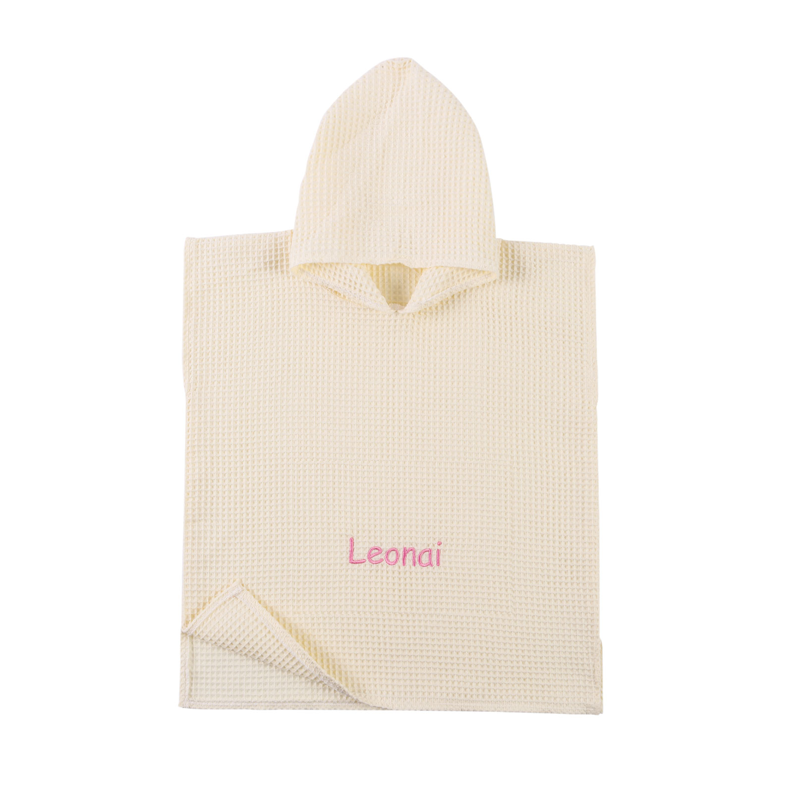 Serviette de Bain à Capuche Personnalisée avec Prénom | Microfibre Légère | Jessemade