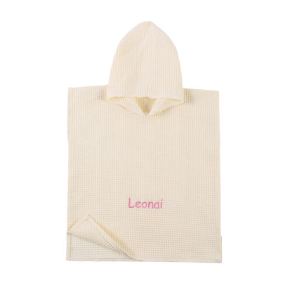 Serviette de Bain à Capuche Personnalisée avec Prénom | Microfibre Légère | Jessemade