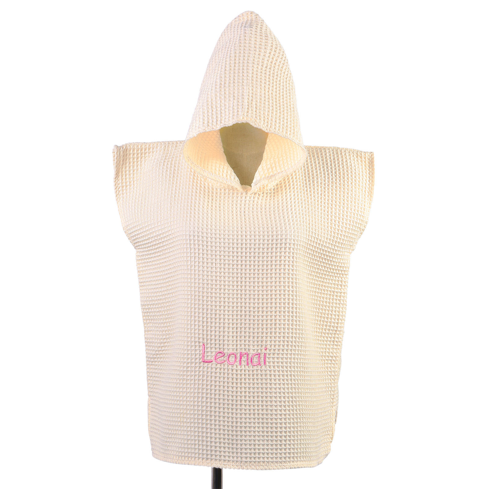 Serviette de Bain à Capuche Personnalisée avec Prénom | Microfibre Légère | Jessemade