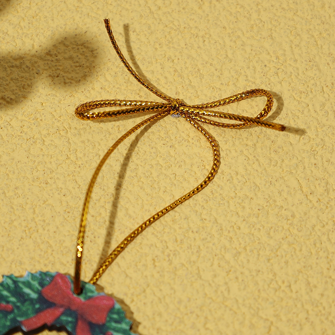 Ornements de Noël Poupée 8 Prénoms Personnalisés et texte