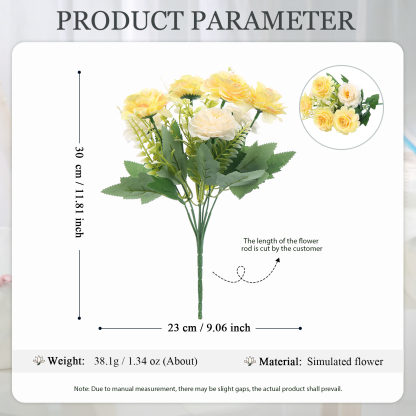 Bouquet de Fleurs Artificielles Déco