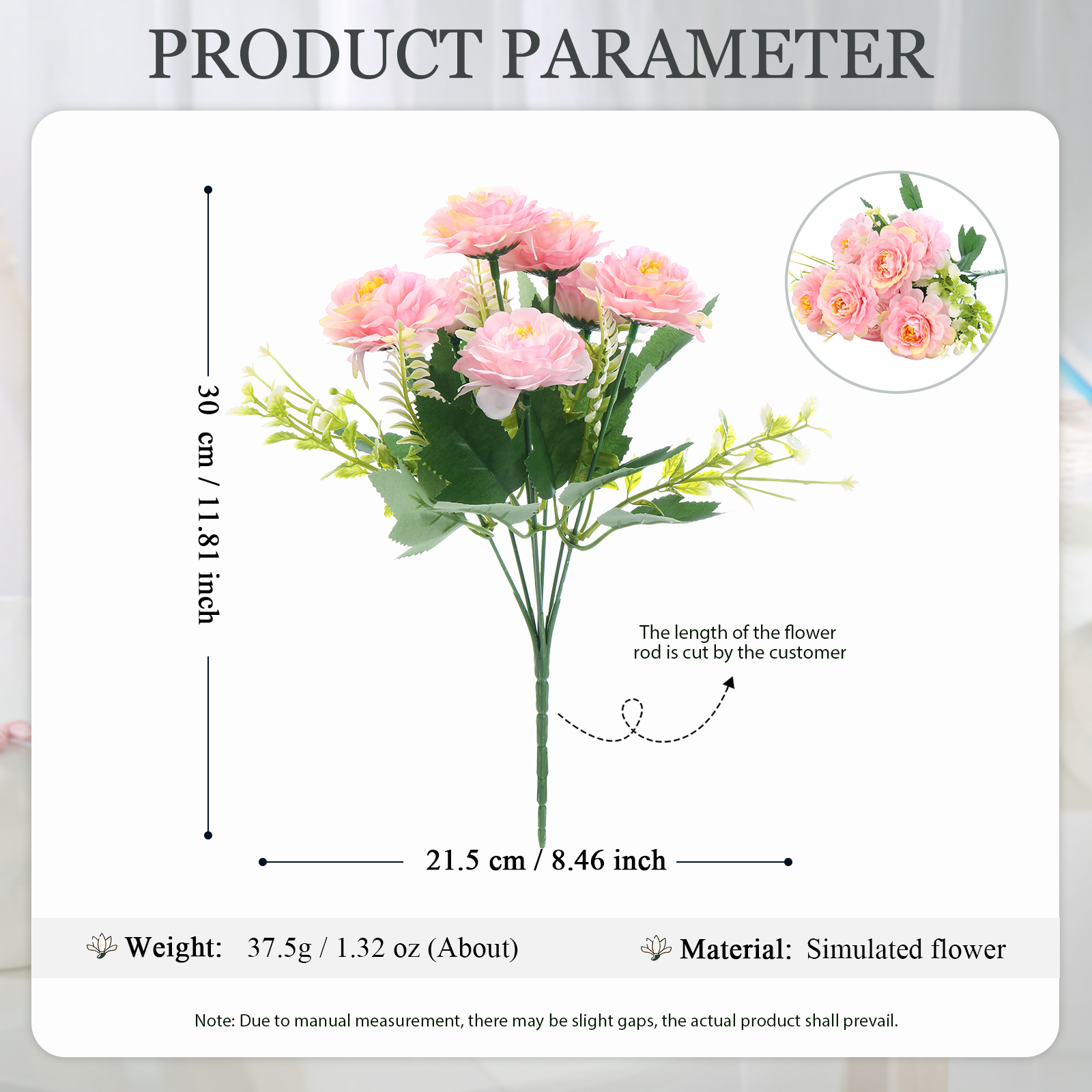 Bouquet de Fleurs Artificielles Déco