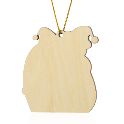 Décoration Sapin Noël en bois la famille des ours 4 Prénoms Personnalisés Cadeau pour famille | Jessemade