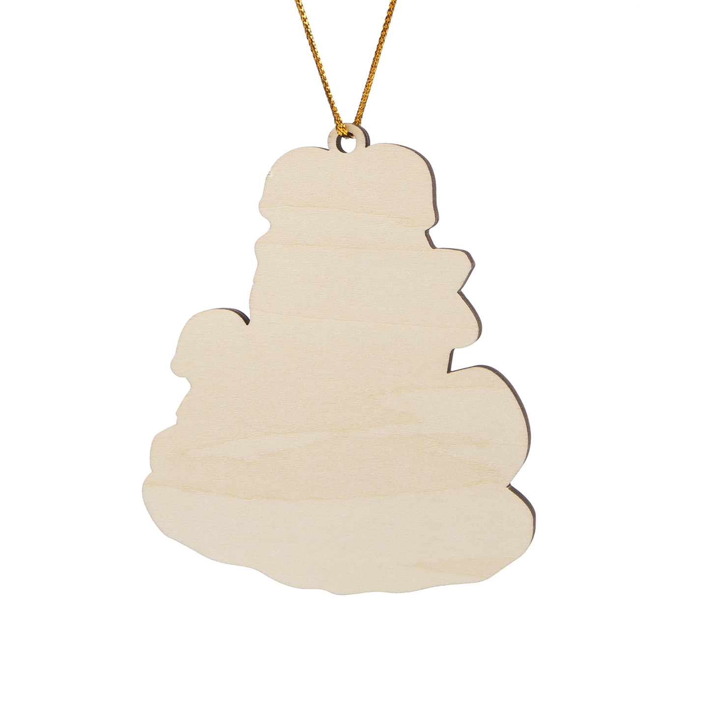 Décoration Sapin Noël en Bois Personnalisé avec 5 Prénoms et 1 Texte Ornement pelleter la neige pour Famille | Jessemade