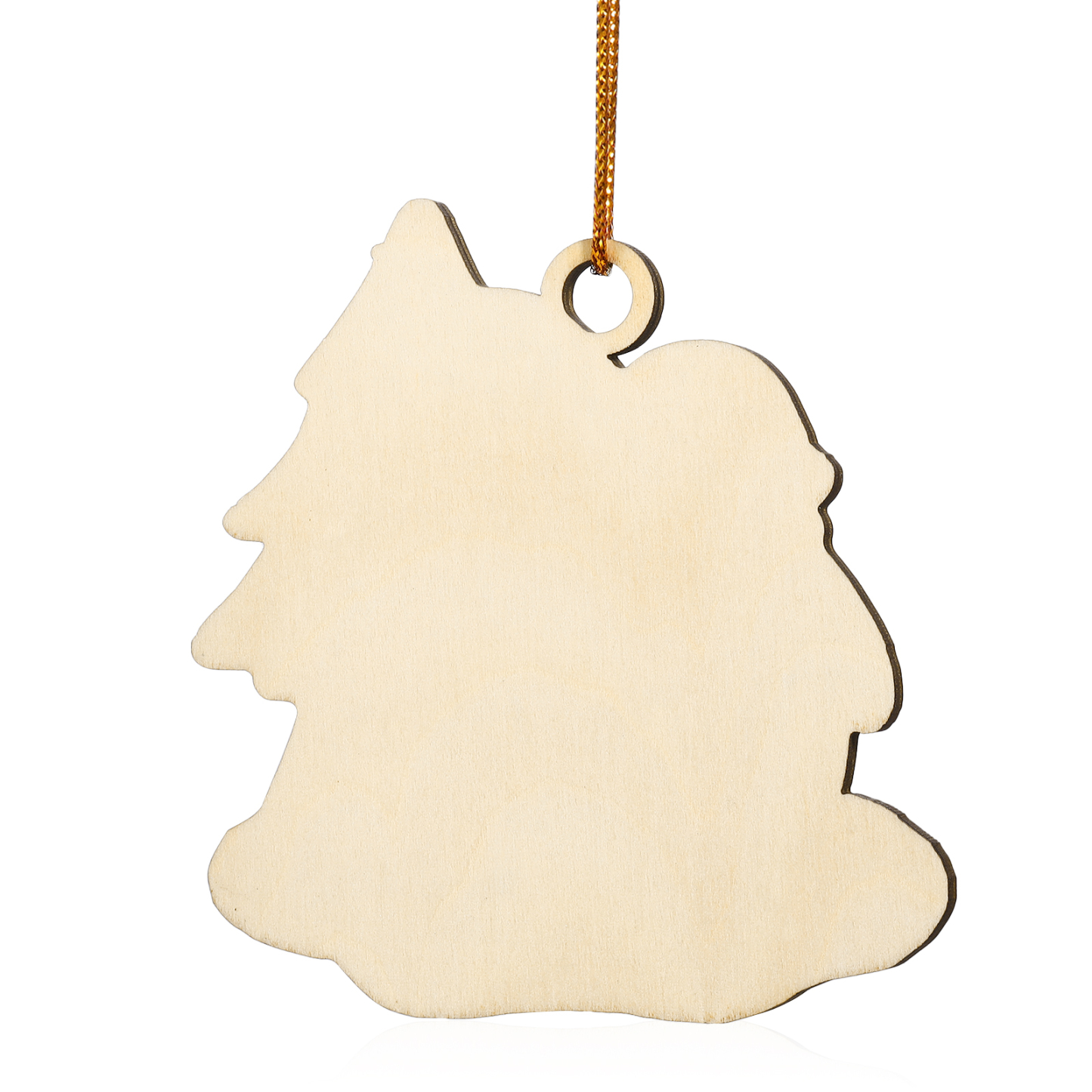 Décoration Sapin Noël Bonhomme de neige 4 Prénoms Personnalisés avec Texte Ornement en Bois pour Famille | Jessemade