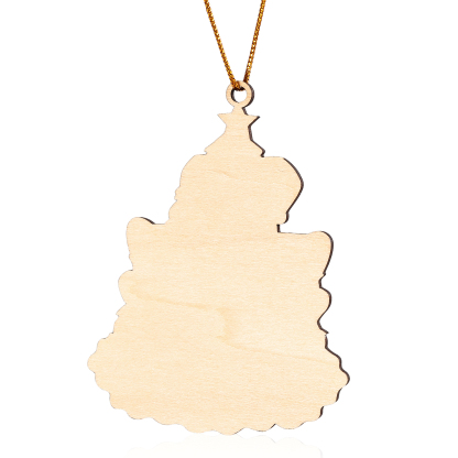 Décoration Sapin Noël en bois sapin et sofa 3 Prénoms Personnalisés avec texte et date Ornement de Noël Cadeau pour famille | Jessemade