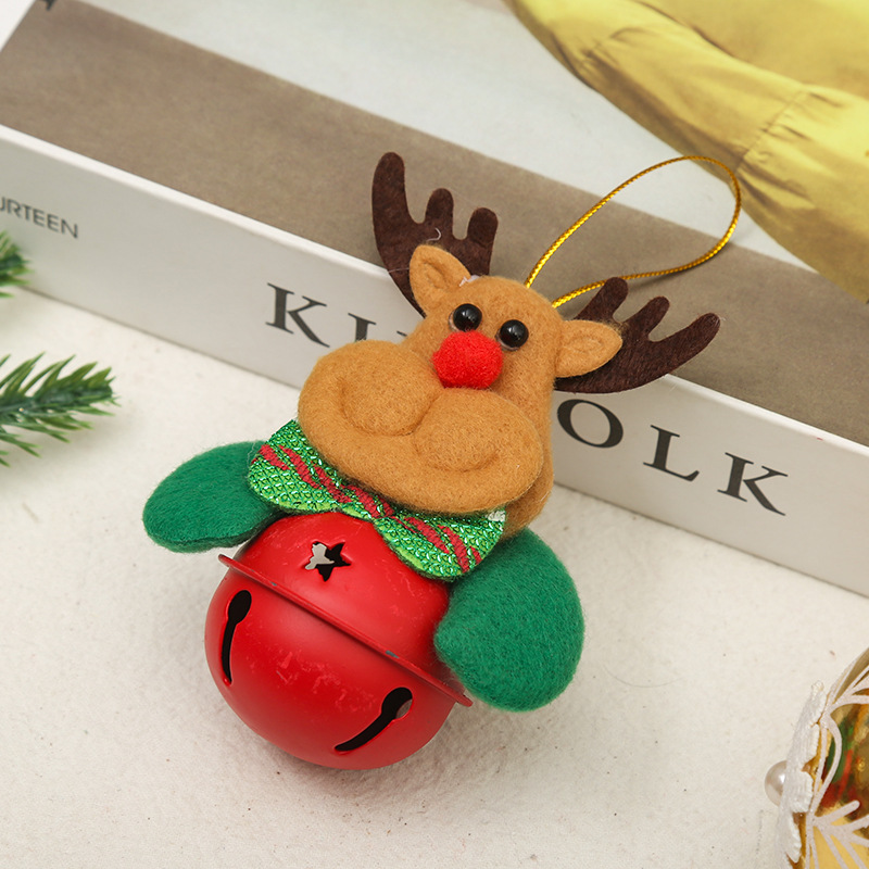 Décoration de Noël Cloche Père Noël et Renne Cadeau pour famille | Jessemade