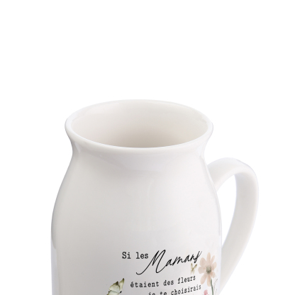 À Maman - Vase à Fleurs Décoration de la Maison (sans plantes) | Jessemade