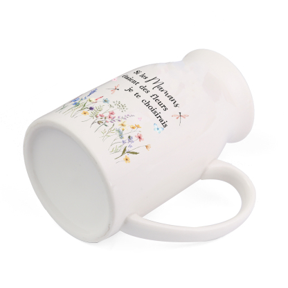 À Maman - Vase à Fleurs en céramique pour Maman Décoration de la Maison (sans plantes) | Jessemade