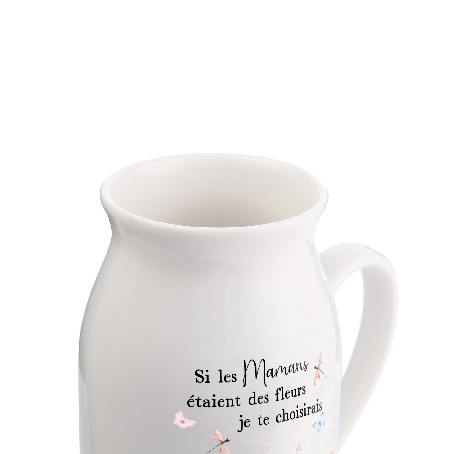 À Maman - Vase à Fleurs en céramique pour Maman Décoration de la Maison (sans plantes) | Jessemade
