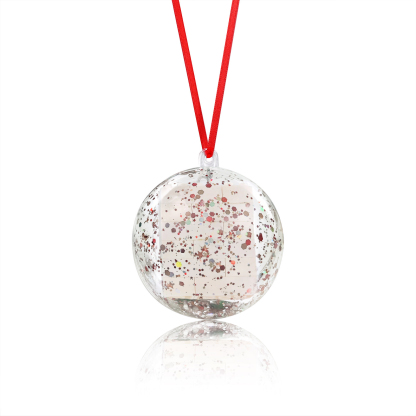 Boule de Noël Photo Personnalisée en mini-puzzle