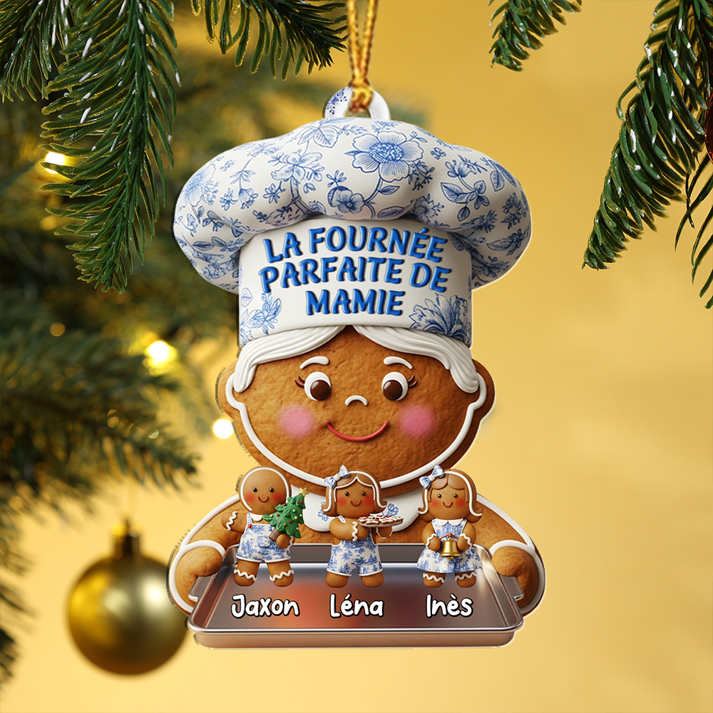 Décoration Sapin Noël en pain d'épices - La Fournée Parfaite De Mamie