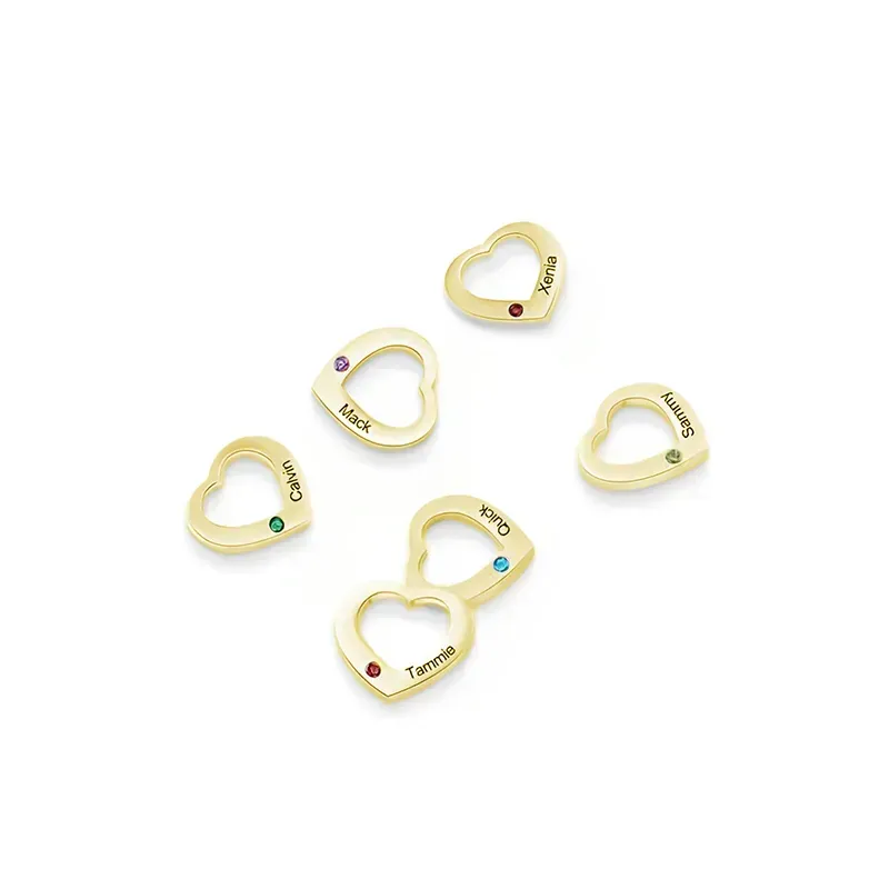 Accessoires de Bracelet Prénom Personnalisé avec Pierre de Naissance | Jessemade