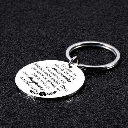 À Mamie Porte-Clés 1 Prénom Personnalisé Cadeau pour mamie | Jessemade