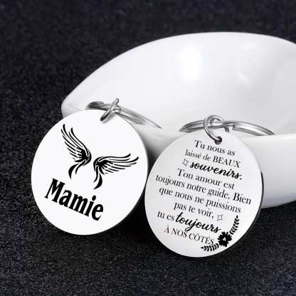 À Mamie Porte-Clés 1 Prénom Personnalisé Cadeau pour mamie | Jessemade