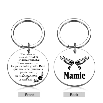 À Mamie Porte-Clés 1 Prénom Personnalisé Cadeau pour mamie | Jessemade