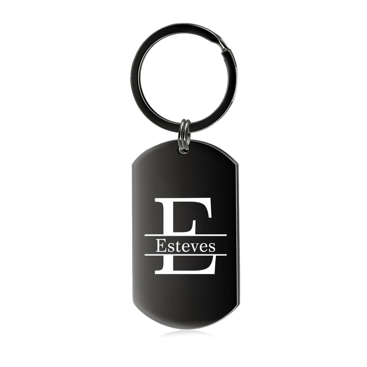 Porte-clés Personnalisé avec Photo Lettre et Prénom Porte-Clés Personnaliables Pour Homme | Jessemade